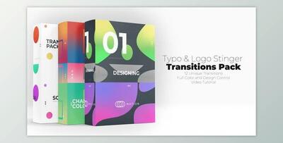 Typo & Logo Stinger Transitions Pack (Videohive 30363570) - PR Project