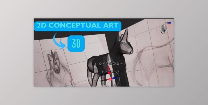 Master ZSphere Character Creation Blocking from 2D Conceptual Art to 3D ZBrush ZSpheres