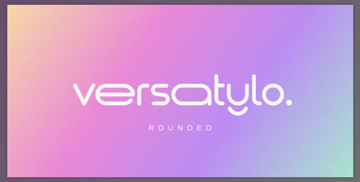 Versatylo Rounded Display Font - MyFonts