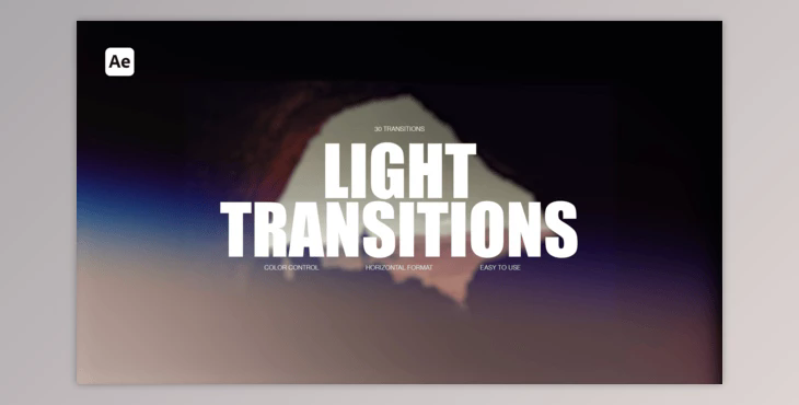 Light Transitions (Videohive 56087001) - AE Project