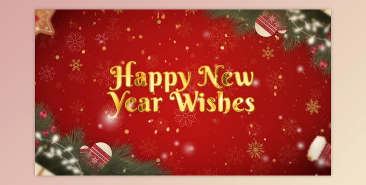 Happy New Year Wishes (Videohive 49330880) - AE Project