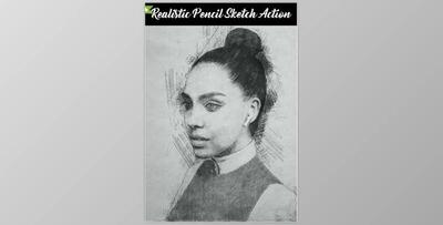 Realistic Pencil Sketch Action GraphicRiver-28984168 (ATN)