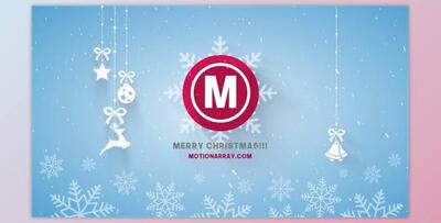 Christmas Greetings Logo Reveal (Motionarray 854236)