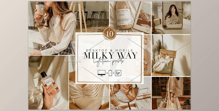 MILKY WAY – Lightroom Presets CreativeMarket-5706414 (XMP, DNG, LRTEMPLATE)