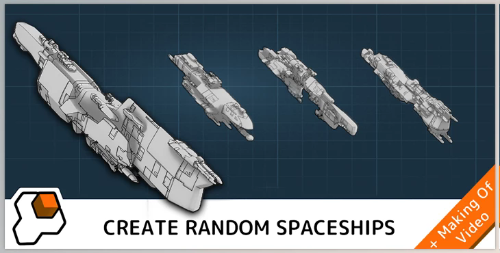 Blendermarket – Starship Generator v1.1.0