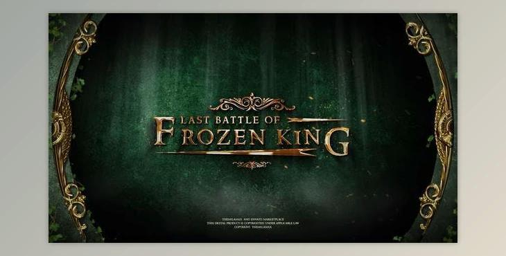 Frozen King - The Fantasy Trailer (Videohive 22899251) - AE Project