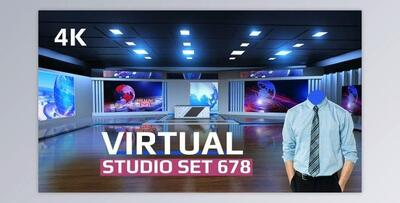 Videohive Virtual Studio Set 678 - 33022278