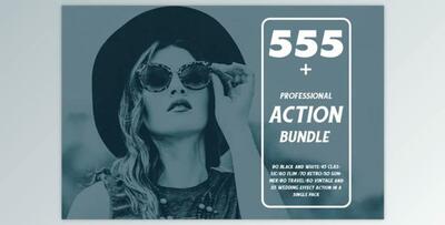 555+ Professional Photoshop Action by RS DESIGN