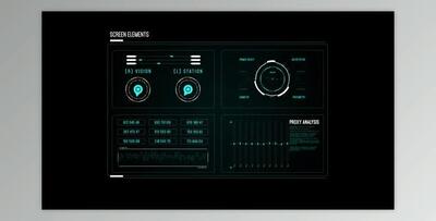 HUD Screen Climate Scan (Videohive 50811439) - AE Project