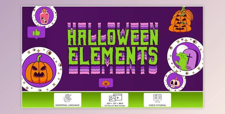 Halloween Elements (Videohive 34031026) - AE Project