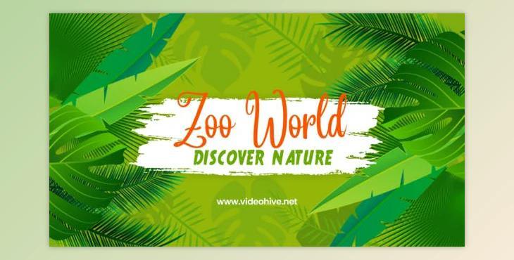 Animals World Slideshow (Videohive 31050522) - AE Project