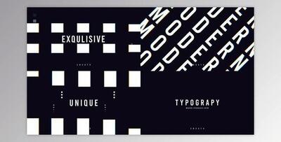 Modern Typo Intro (Videohive 47540884) - AE Project