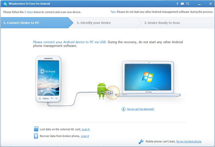 Wondershare Dr.Fone toolkit for iOS and Android 10.7.2.324