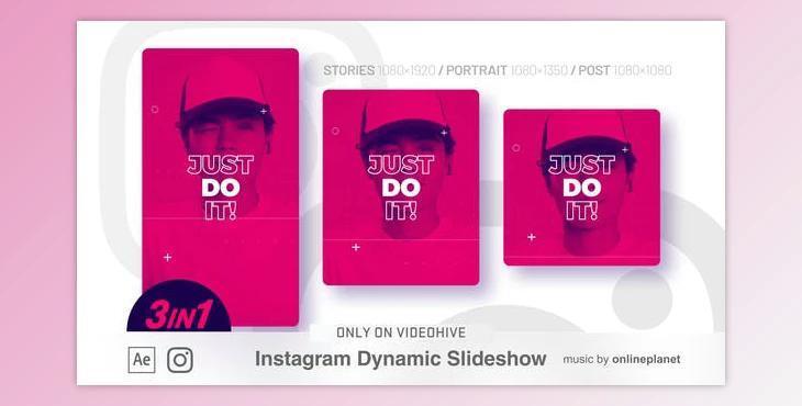 Instagram Dynamic Slideshow (Videohive 34347903) - AE Project