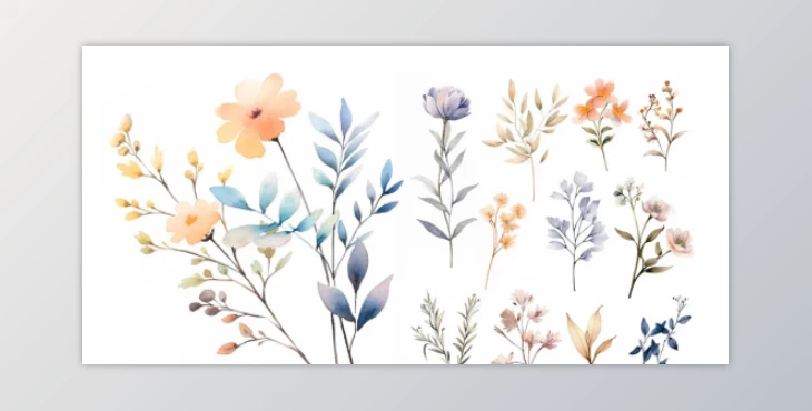 Blooming Botanicals: An Easy Step-by-Step Guide to Painting Watercolor Florals for Beginners