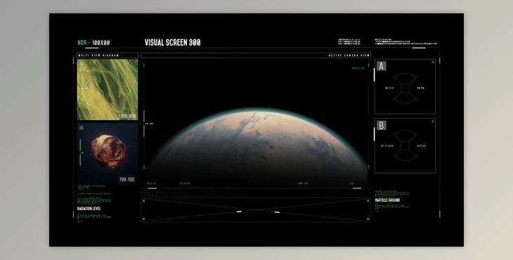HUD Visual Screen (Videohive 50860243) - AE Project