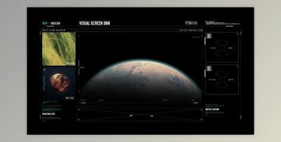 HUD Visual Screen (Videohive 50860243) - AE Project