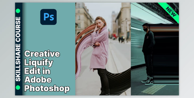 Creative Liquify Edit in Adobe Photoshop