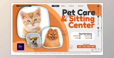 Pet Care and Sitting Center (Videohive 38814535)