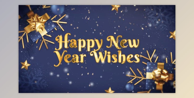 Happy New Year Wishes (Videohive 49327401) - AE Project