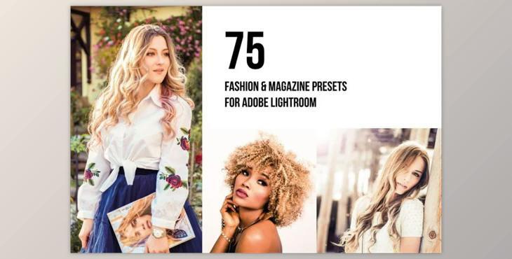 75 Fashion Lightroom Presets By Lensgrade.com (XMP, LRTEMPLATE, TXT)