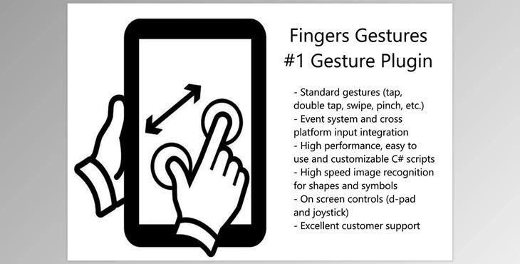 Unity asset - Fingers – Touch Gestures for Unity v3.0.14