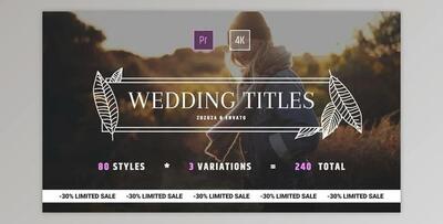 Wedding Titles (Videohive 24973837) - PR Project