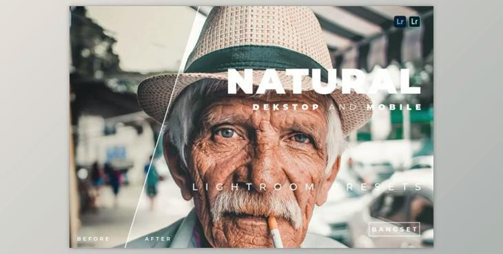 Natural Desktop and Mobile Lightroom Preset by Bangset