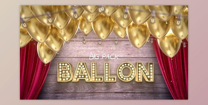 Big Ballon Pack (Videohive 31652238) - AE Project