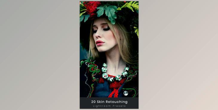 20 Skin Retouching Lightroom Presets GraphicRiver-30133828