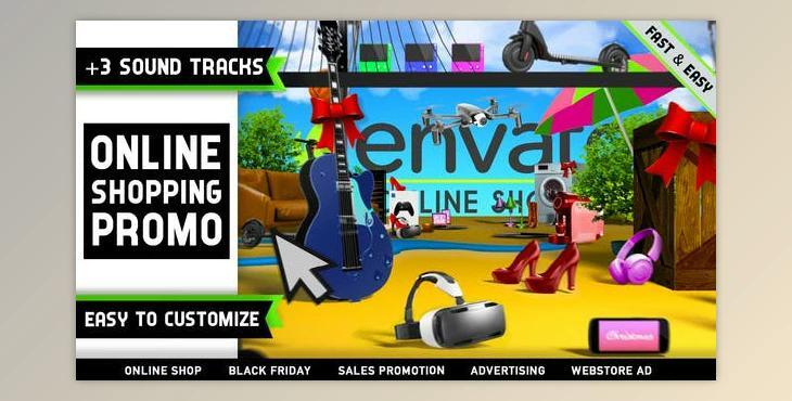 Online Shopping Store Promo (Videohive 27540407)