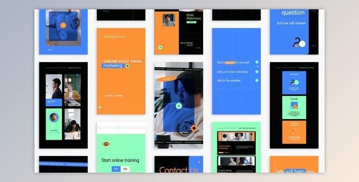 Online Education Stories (Videohive 33176270) - AE Project