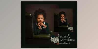 FOCUS Painterly Fine Art Workflow Actions Bundle