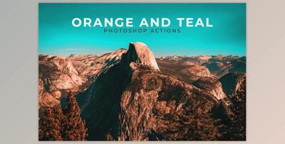 Orange & Teal – Photoshop Actions