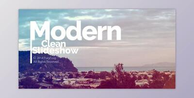 Modern Clean Slideshow (Videohive 21207268) - AE Project