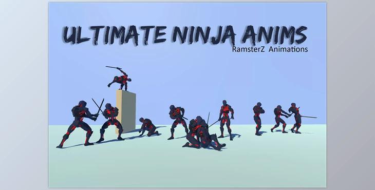 Unity Asset - Ultimate Ninja Anims v1.0