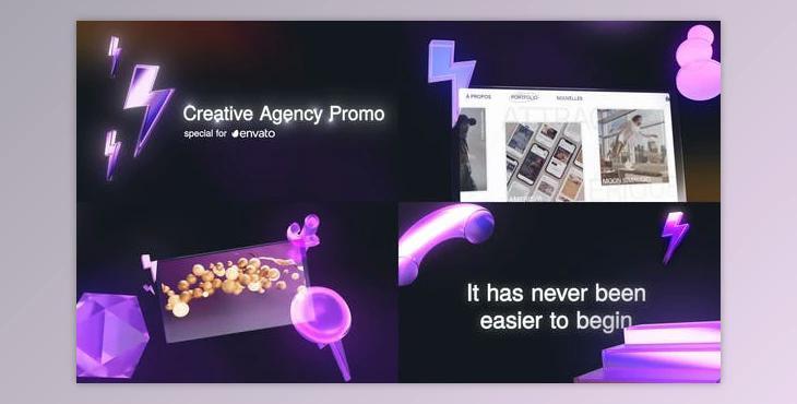 Creative Agency Promo (Videohive 51624858) - AE Project