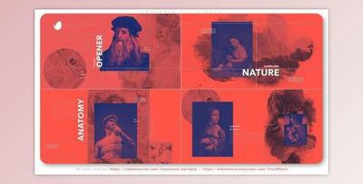 Leonardo Art Opener (Videohive 37723967) - AE Project