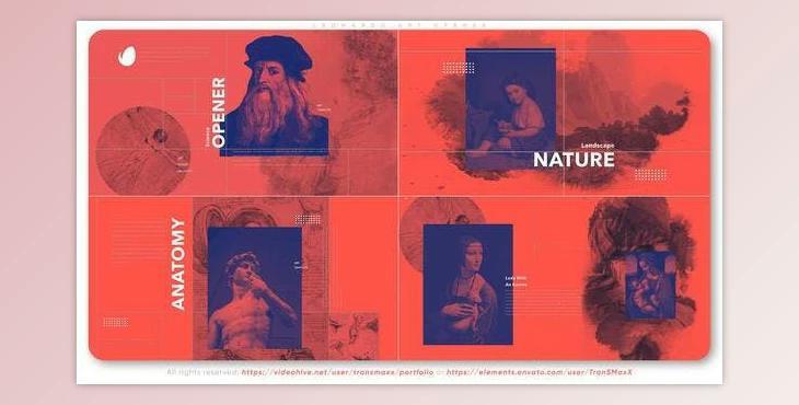 Leonardo Art Opener (Videohive 37723967) - AE Project