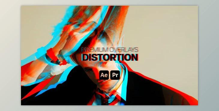 Premium Overlays Distortion (Videohive 44936057) - AE Project