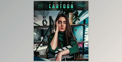 Premium Cartoon – Photoshop Action GraphicRiver-28940516
