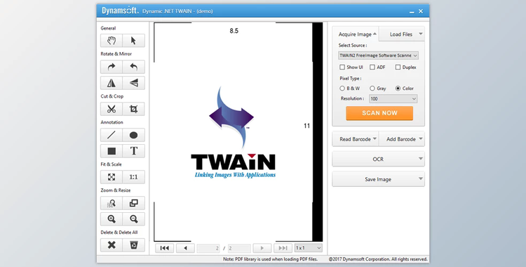 Dynamic .NET TWAIN v8.0 (Scanner, Camera, OCR, PDF & Barcode) + CRACK