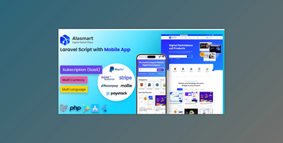 Alasmart v2.0.2 - Digital Product Download Marketplace Laravel Script Retail