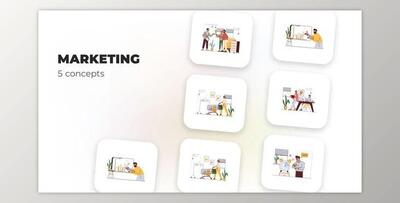 Marketing – Concepts (Videohive 39882254) - AE Project