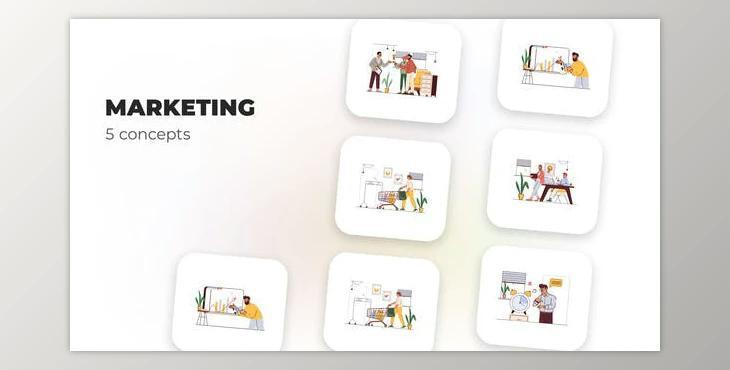Marketing – Concepts (Videohive 39882254) - AE Project