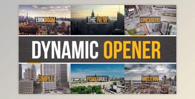 Dynamic Opener (Videohive 12917369) - AE Project