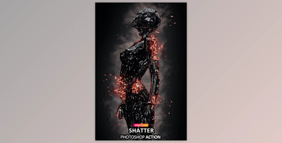 Shatter Photoshop Action GraphicRiver - 34146550