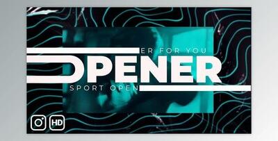 Sport Opener (Videohive 52440112) - AE Project