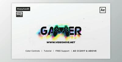 White Glitch Logo Reveal (Videohive 30293038) - AE Project