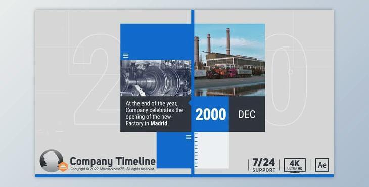 Company Timeline (Videohive 38009802) - AE Project